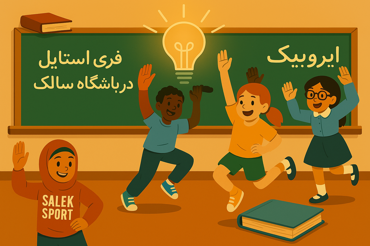 نقش رشته ورزشی ایروبیک فری استایل در محیط های آموزشی و تاثیر آن بر دانش آموزان